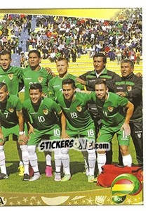 Sticker Bolivia Team - Copa América Centenario. USA 2016 n. 376 - Panini