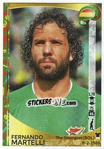 Sticker Fernando Martelli - Copa América Centenario. USA 2016 n. 384 - Panini