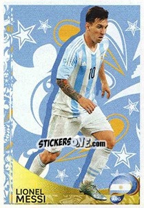 Sticker Lionel Messi - Copa América Centenario. USA 2016 n. 398 - Panini