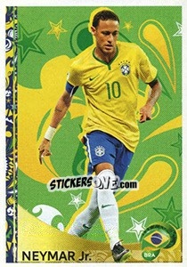 Sticker Neymar Jr. - Copa América Centenario. USA 2016 n. 404 - Panini