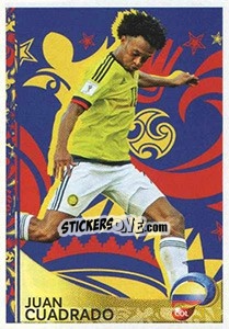 Figurina Juan Cuadrado - Copa América Centenario. USA 2016 - Panini