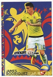 Sticker James Rodríguez - Copa América Centenario. USA 2016 n. 411 - Panini