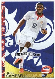 Cromo Joel Campbell - Copa América Centenario. USA 2016 - Panini