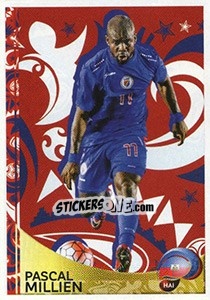 Sticker Pascal Millien - Copa América Centenario. USA 2016 n. 416 - Panini