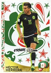 Sticker Héctor Herrera - Copa América Centenario. USA 2016 - Panini