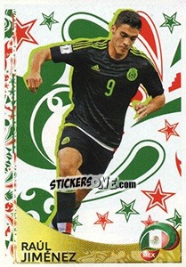Sticker Raúl Jiménez - Copa América Centenario. USA 2016 n. 421 - Panini