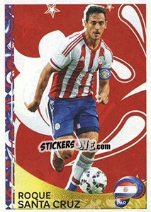 Sticker Roque Santa Cruz - Copa América Centenario. USA 2016 n. 424 - Panini