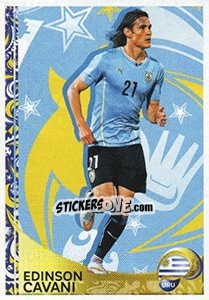 Sticker Edinson Cavani - Copa América Centenario. USA 2016 n. 427 - Panini