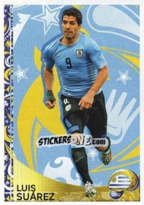 Sticker Luis Suárez - Copa América Centenario. USA 2016 n. 429 - Panini