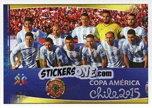 Sticker 100 Years /16 - Copa América Centenario. USA 2016 n. 449 - Panini
