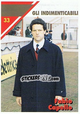 Cromo Fabio Capello