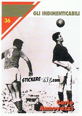 Figurina Carlo Annovazzi - Milan 1992-1993 n. 36 - Masters Cards