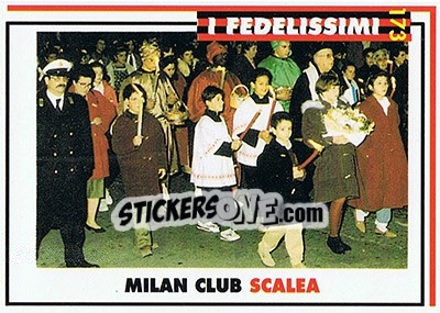 Sticker Milan club Scalea