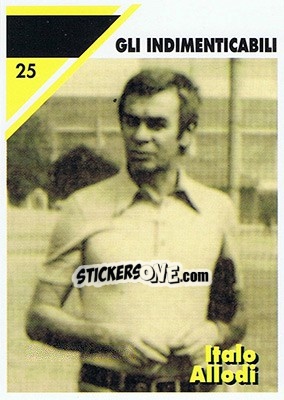 Sticker Italo Allodi - Juventus Turin 1992-1993 n. 25 - Masters Cards