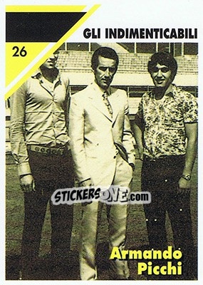 Sticker Armando Picchi - Juventus Turin 1992-1993 n. 26 - Masters Cards