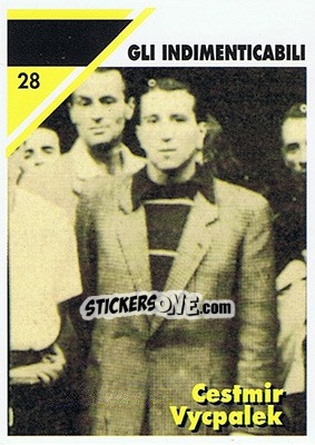 Sticker Cestmir Vycpalek - Juventus Turin 1992-1993 - Masters Cards