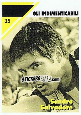 Sticker Sandro Salvadore - Juventus Turin 1992-1993 n. 35 - Masters Cards