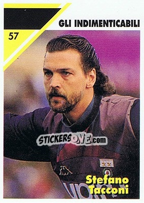 Sticker Stefano Tacconi - Juventus Turin 1992-1993 n. 57 - Masters Cards