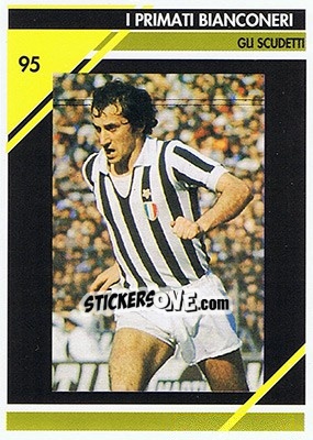 Sticker Gli Scudetti - Juventus Turin 1992-1993 n. 95 - Masters Cards