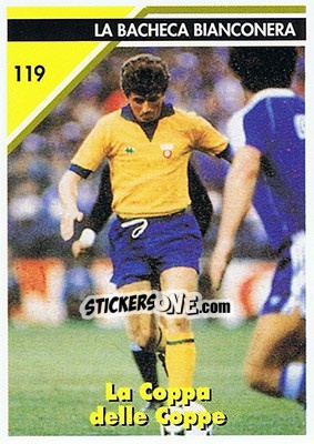 Sticker La coppa delle coppe - Juventus Turin 1992-1993 n. 119 - Masters Cards