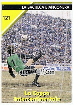 Sticker La coppa intercontinentale - Juventus Turin 1992-1993 - Masters Cards