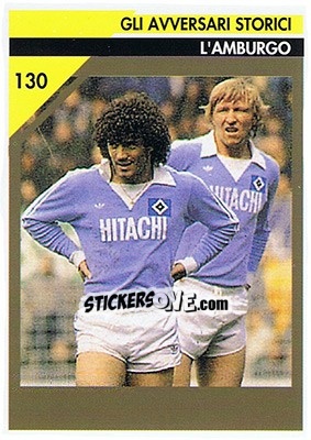 Sticker L'Amburgo - Juventus Turin 1992-1993 n. 130 - Masters Cards