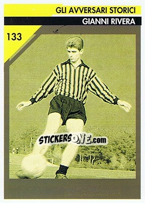 Cromo Gianni Rivera - Juventus Turin 1992-1993 - Masters Cards