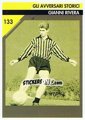 Sticker Gianni Rivera - Juventus Turin 1992-1993 n. 133 - Masters Cards