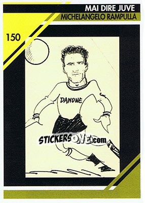 Figurina Michelangelo Rampulla - Juventus Turin 1992-1993 - Masters Cards