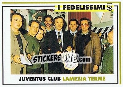 Sticker Juventus club Lamezia Terme