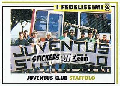 Cromo Juventus Club Staffolo - Juventus Turin 1992-1993 - Masters Cards
