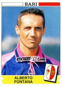Cromo Alberto Fontana - Calciatori 1994-1995 n. 3 - Panini