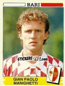 Sticker Gian Paolo Manighetti - Calciatori 1994-1995 - Panini