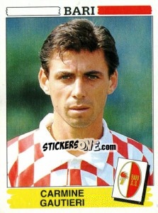Sticker Carmine Gautieri - Calciatori 1994-1995 n. 11 - Panini