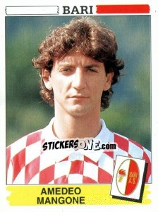 Sticker Amedeo Mangone - Calciatori 1994-1995 n. 17 - Panini
