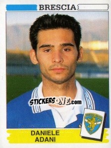Sticker Daniele Adani - Calciatori 1994-1995 - Panini