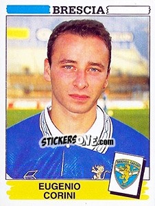 Cromo Eugenio Corini - Calciatori 1994-1995 - Panini
