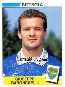 Figurina Giuseppe Baronchelli - Calciatori 1994-1995 - Panini