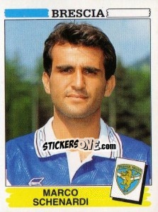 Sticker Marco Schenardi - Calciatori 1994-1995 - Panini