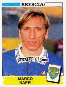 Sticker Marco Nappi - Calciatori 1994-1995 - Panini