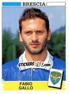 Sticker Fabio Gallo - Calciatori 1994-1995 n. 34 - Panini