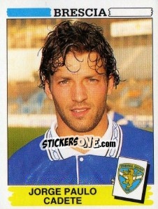 Figurina Jorge Paulo Cadete - Calciatori 1994-1995 - Panini