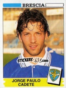 Sticker Jorge Paulo Cadete - Calciatori 1994-1995 n. 35 - Panini