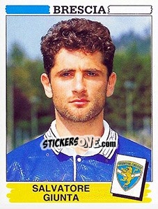 Sticker Salvatore Giunta - Calciatori 1994-1995 n. 38 - Panini