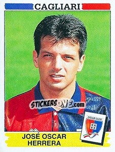 Sticker José Oscar Herrera - Calciatori 1994-1995 - Panini