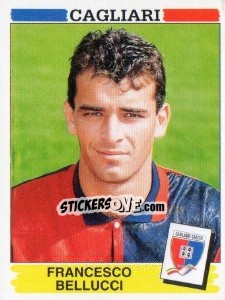 Figurina Francsco Bellucci - Calciatori 1994-1995 - Panini