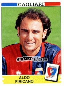 Cromo Aldo Firicano - Calciatori 1994-1995 - Panini