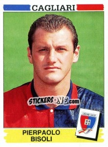 Sticker Pierpaolo Bisoli - Calciatori 1994-1995 n. 51 - Panini