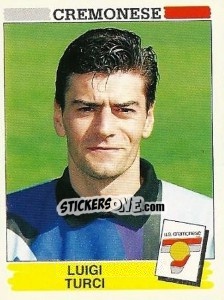 Sticker Luigi Turci - Calciatori 1994-1995 n. 63 - Panini