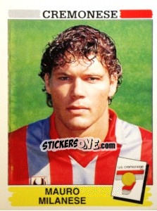 Figurina Mauro Milanese - Calciatori 1994-1995 - Panini